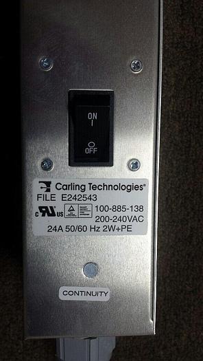 Used Carling Technologies 100-885-138 PDU Circuit Breaker