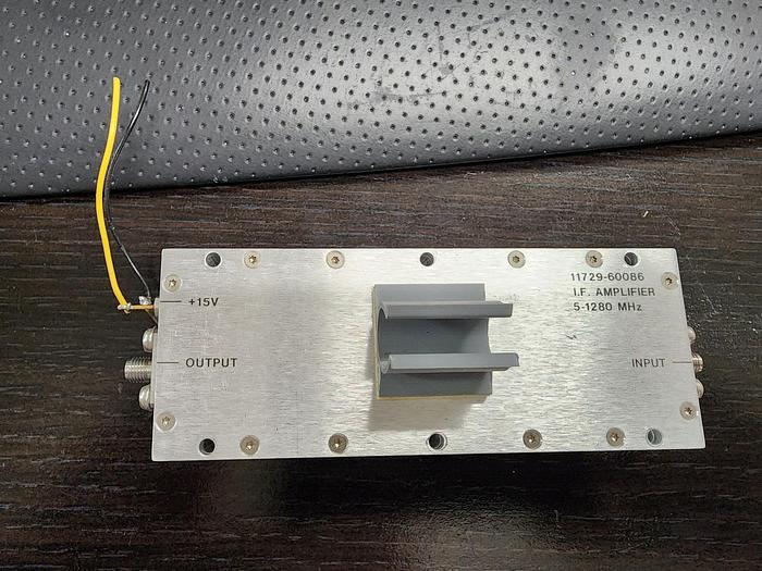 Used HP/Agilent 11729-60086 I.F. Amplifier 5-1280MHz