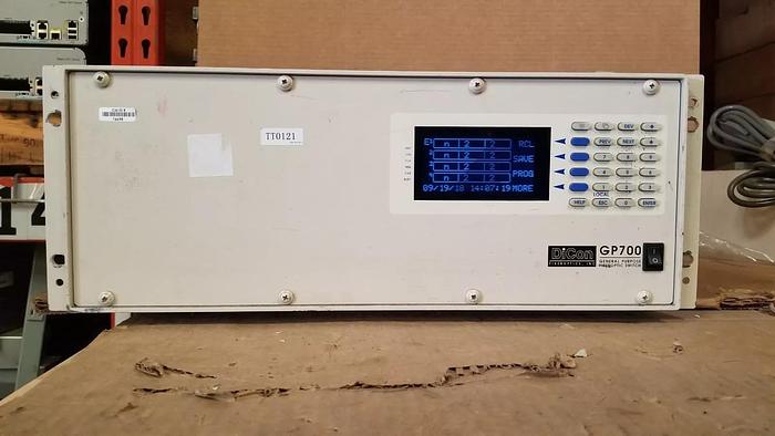 Used DiCon GP700 General Purpose Fiber Optic Switch with 6 Modules #7
