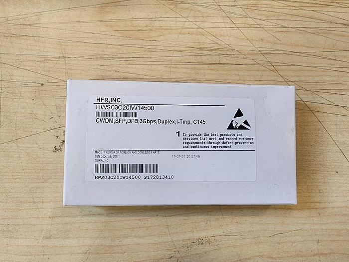 Used HFR, Inc. HWS03C20IW14500 SFP Module NEW!