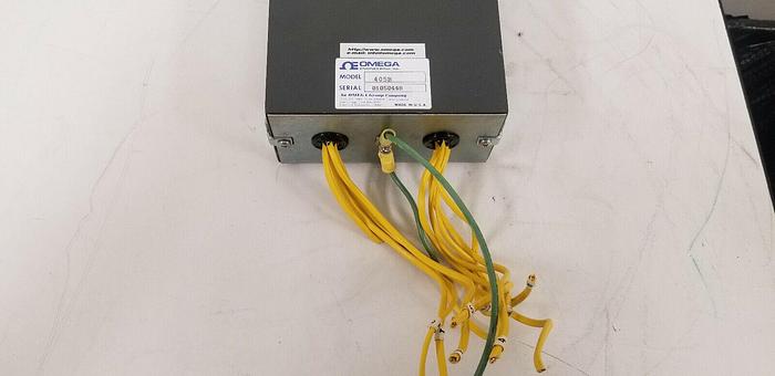 Used Omega 405B Multipoint Selector with Mounting Bracket Unit #1