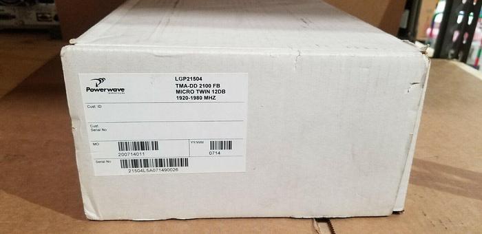 PowerWave Technologies LGP21504 TMA-DD-2100FB MicroTwin 12dB 1920-1980MHZ New!