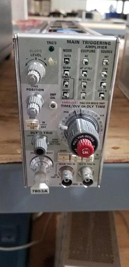 Used Tektronix 7B53A Dual Time Base Plug In Unit #1 READ!!