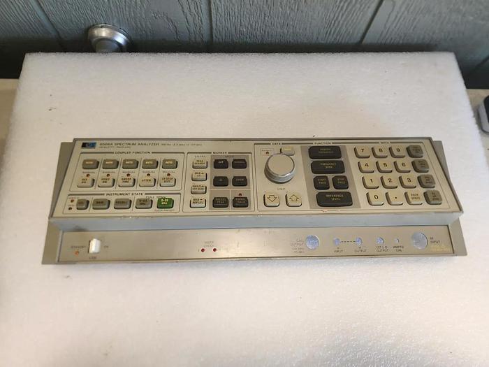 Used HP/Agilent 8566A Spectrum Analyzer Front Panel Unit #3