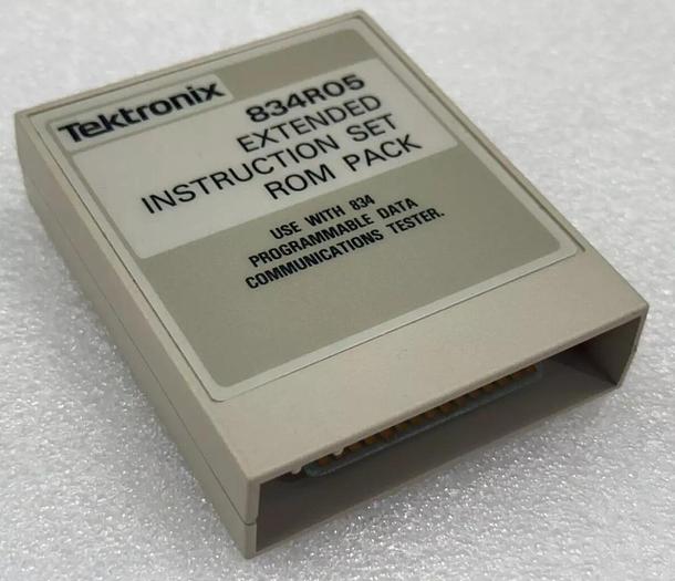 Used Tektronix 834R05 Extended Instruction Set ROM Pack for Tektronix 834 *Good**