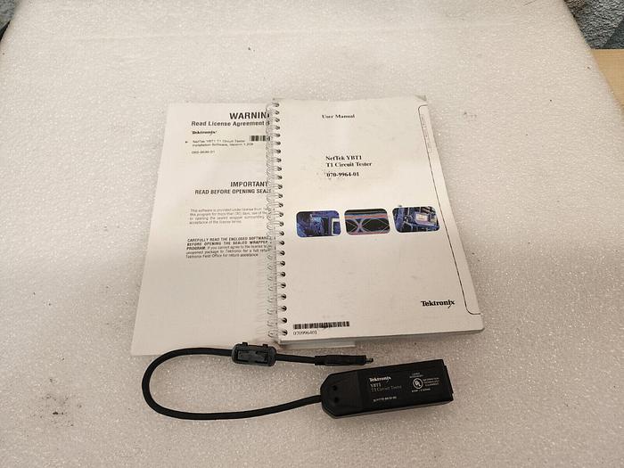 Used Tektronix YBT1 T1 Circuit Tester with Manual & Software