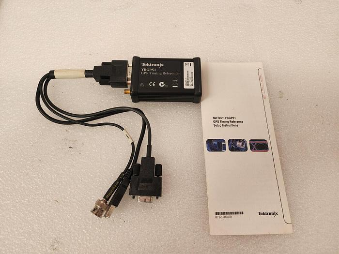 Used Tektronix YBGPS1 GPS Timing Reference with Manual