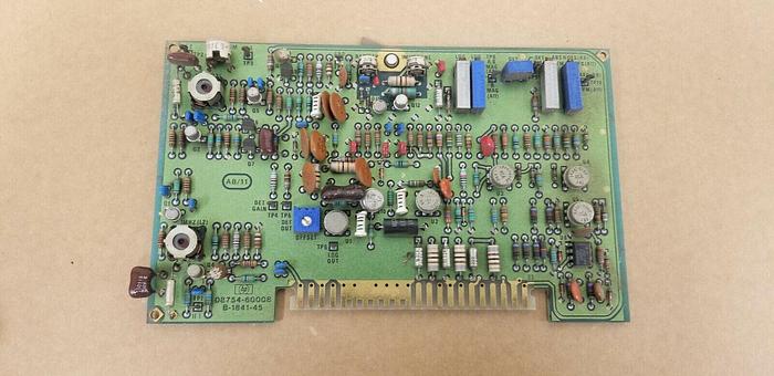 Used HP/Agilent/Keysight 08754-60008 Board Assembly