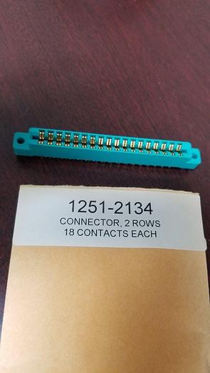 HP 1251-2134 Card Edge Connector 18 Contact 2 Row NEW!
