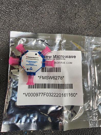 Fairview Microwave FMSW6278 SP4T 1-2GHz Pin Diode Switch NEW!!