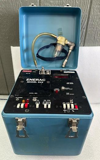 Used Enerac 642 Portable Combustion Efficiency Emissions Gas Analyzer