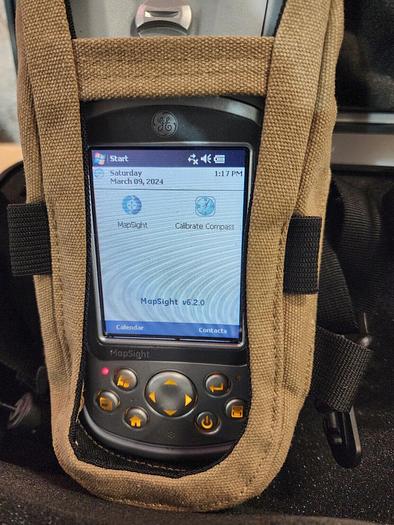 Used GE IKE 3 MapSight Utility Data Collection Kit #2