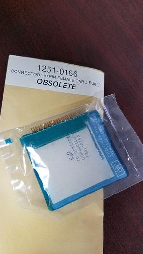 HP 1251-0166 10 Pin Female Card Edge Connector NEW!