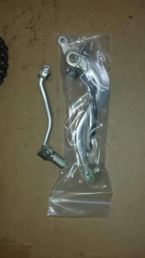 Used KX250F OEM shift and brake lever