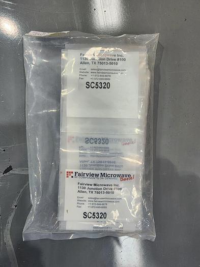 Fairview Microwave SC5320 SMP-M Smooth Bore Flange Shroud .282 Lot of 25 NEW!