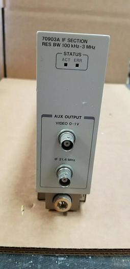 Used HP 70903A IF Section 100kHz-3MHz Tested Good Unit #1