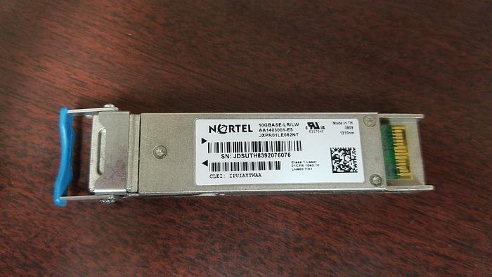 Used Nortel AA1403001-E5 10GBASE -LR/LW SFP Module