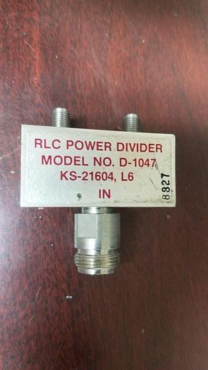 Used RLC Electronics D-1047 Power Divider