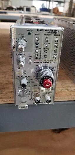 Used Tektronix 7B53A Dual Time Base Plug In Unit #6 READ!!