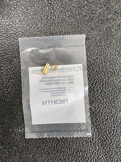 Fairview Microwave FMCN1114 75 Ohm 1.0/2.3 Push-On PCB Connector NEW!