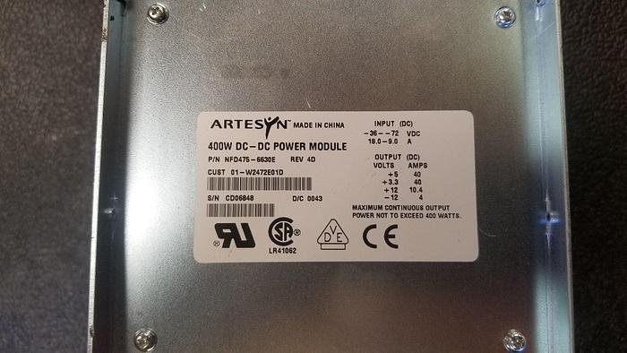 Used Artesyn NFD475-6630E 400W DC-DC Power Module