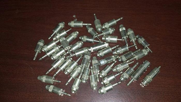 Used High Quality Jack Plugs Lot of 45