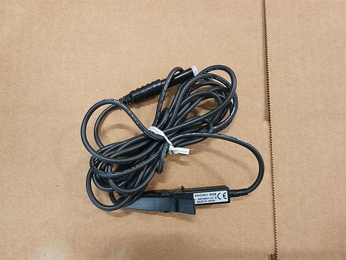 Used HIOKI 9438 Alligator Test Lead Black