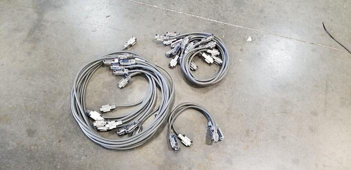 Used Amphenol/DDK GPIB Networking Cables  Lot of 23 Pieces READ!!