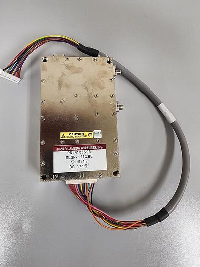 Used Micro Lambda MLSP-1012BE Low Noise Synthesizer