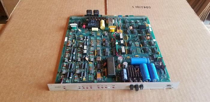 Used General DataComm GDC Model 202S/T Silver Face Plate