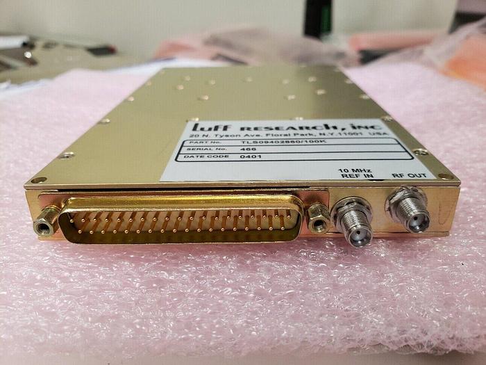 Used Luff Research Programmable Synthesizer TLS09402860/100K