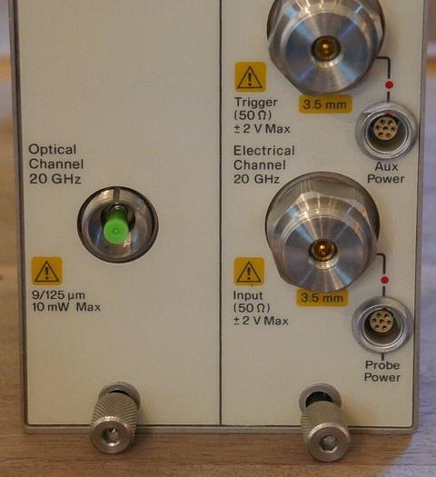 Used HP / Agilent 83485A OPT 034 Optical/Electrical Module to 20GHz *GUARANTEED*