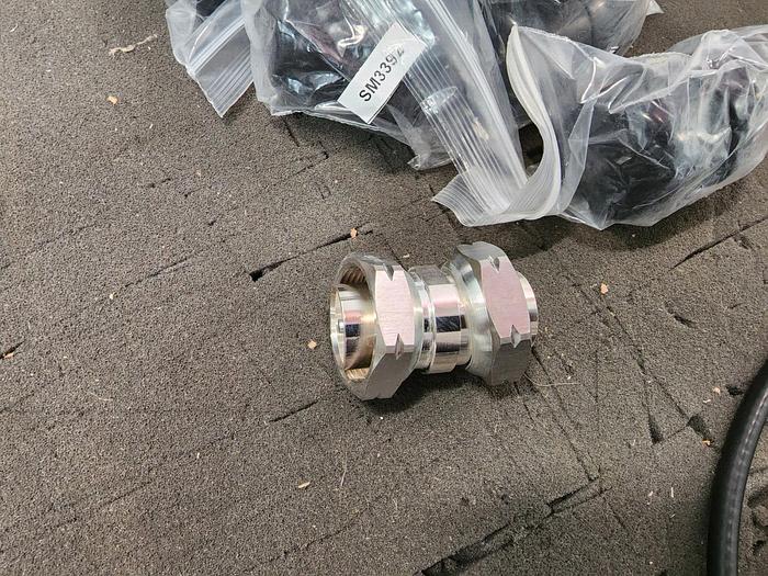 Fairview Microwave SM3392 DIN Male-DIN Male Adapter Lot of 10 NEW!