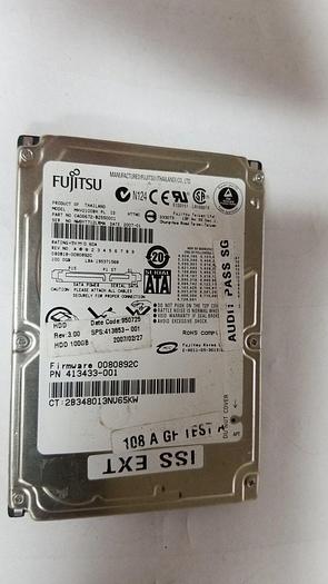 Used Fujitsu MHV2100BH 100GB 2.5" SATA Drive