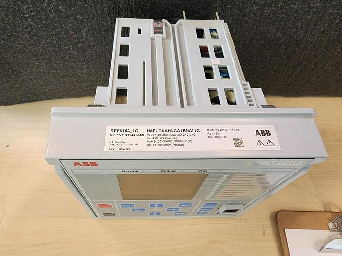 Used ABB REF615 Feeder Protection Relay REF615A_1G Unit #2