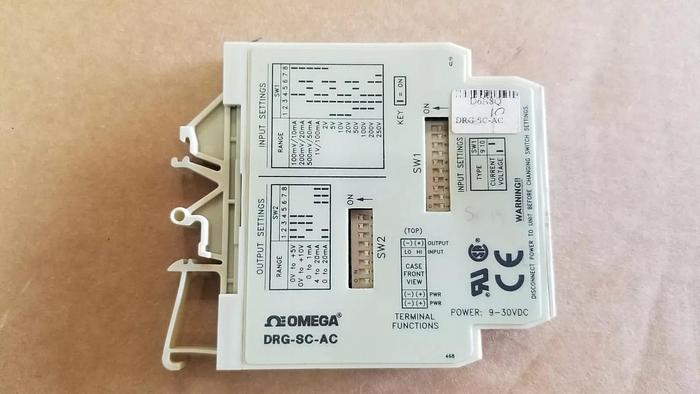 Used OMEGA DRG-SC-AC Signal Conditioning Module