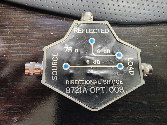 Used HP/Agilent 8721A Directional Bridge Option 008 Unit #1