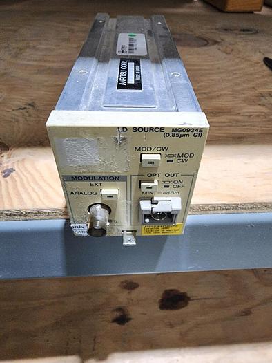 Used Anritsu MG0934E LD Source 0.85
