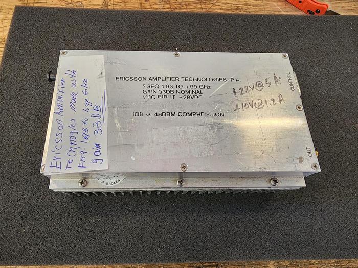 Used Ericsson RF Amplifier 1.93-1.99GHz