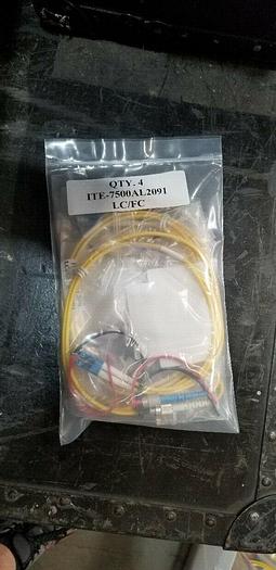 FiberTools LC/FC Simplex SM 1 Meter Cables with DATA Lot of 4 NEW!