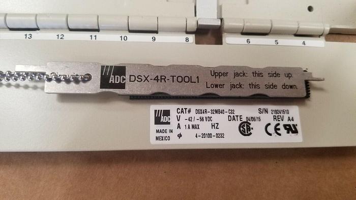 Used ADC DSX4R-32MB40-C32 Shelf Assembly
