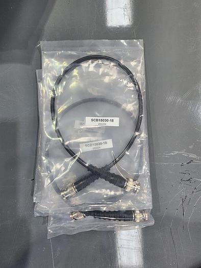 Fairview Microwave SCB15030-18 BNC-M to BNC-M Cable Lot of 4 NEW!