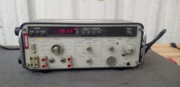 Used HP/Agilent 3551A Transmission Test Set Unit #1