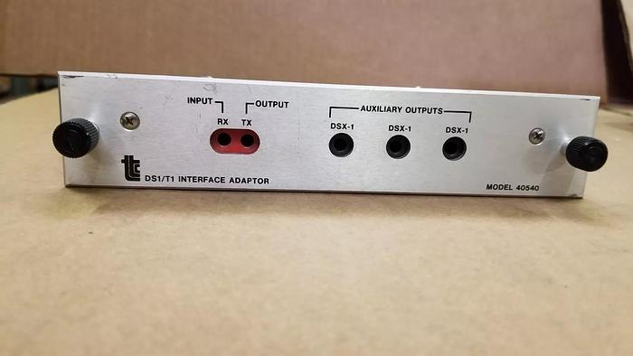 Used TTC/Acterna 40540 DS1/T1 Interface Adapter