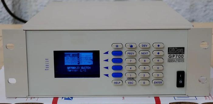 Used DiCon GP700(J) Fiber Optic Switch *Tested*