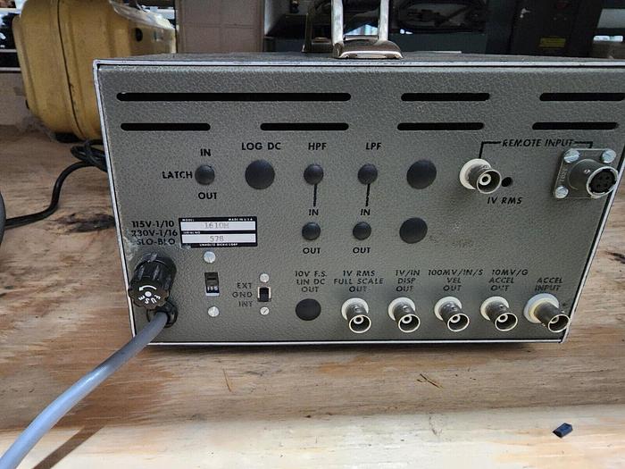 Used Unholtz-Dickie 1610M Vibration Monitor