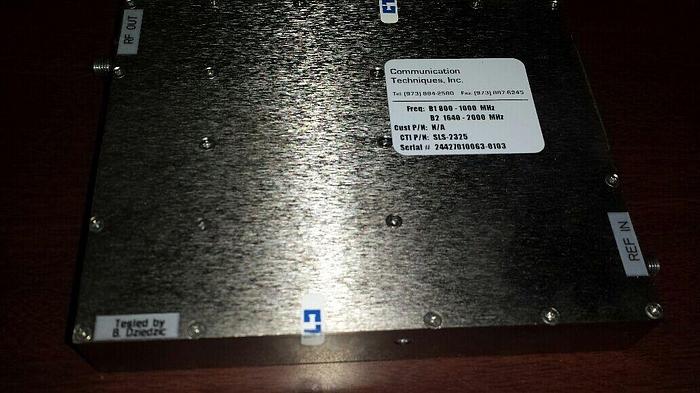 Used Communication Techniques SLS-2325 800-1000MHz & 1640-2000MHz Synthesizing Module