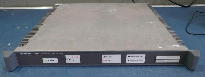 Used Tektronix TDM5 Television Demodulator GOOD