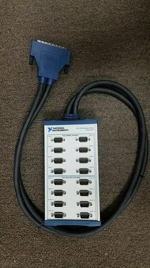 Used National Instruments 186936C-01 16-Port Serial Breakout Box