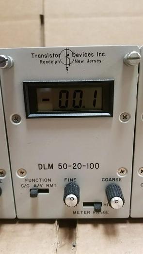 Used Transistor Devices DLM50-20-100 Modular Dynaload #2